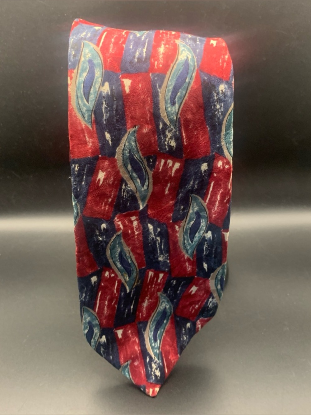 Pre Owned Men's Portofino Hand Made 100% Silk Tie Neck Tie Necktie Classic Style